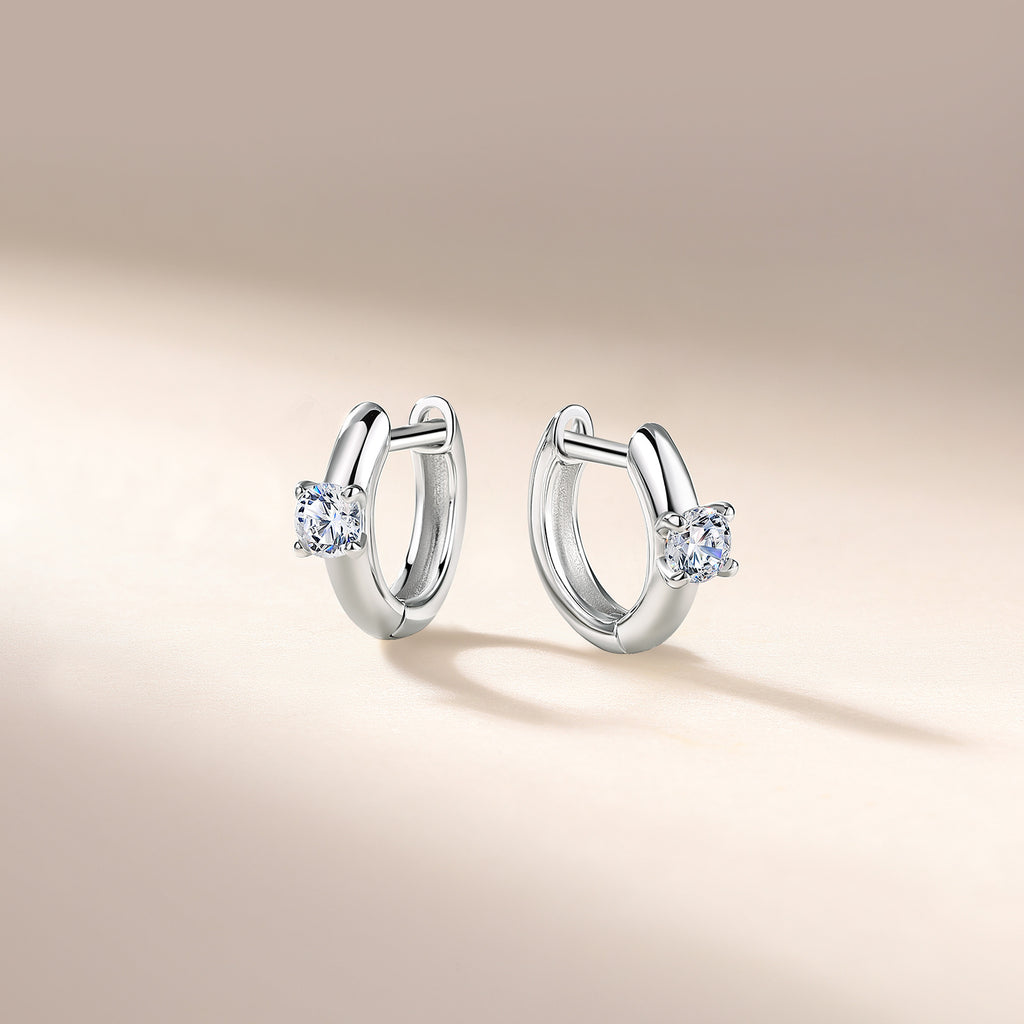 Moissanite earrings
