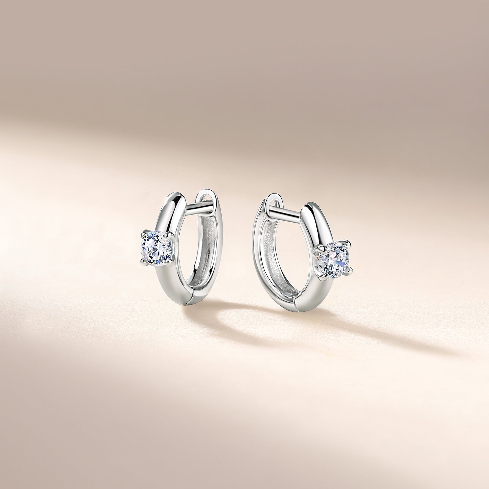 Moissanite earrings