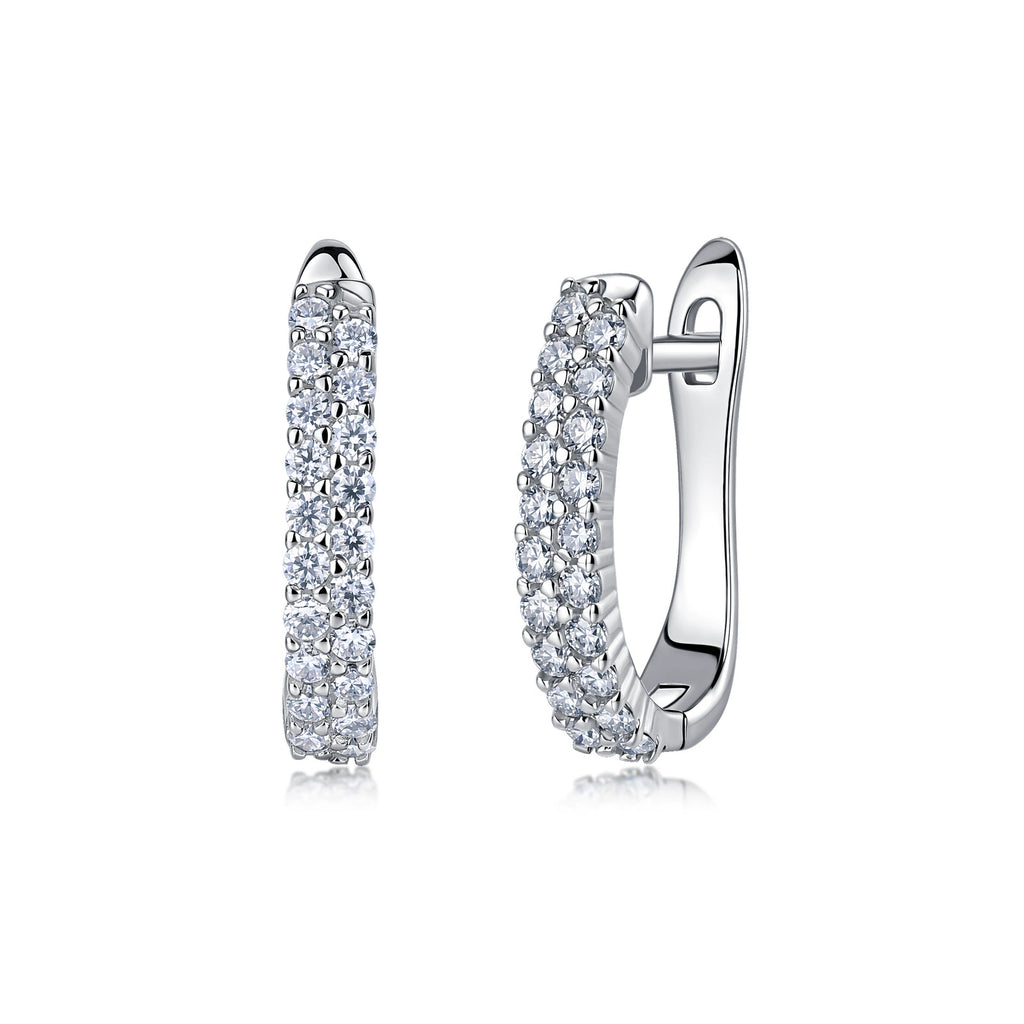 Moissanite earrings