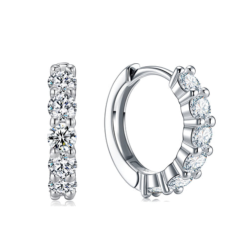 Moissanite earrings