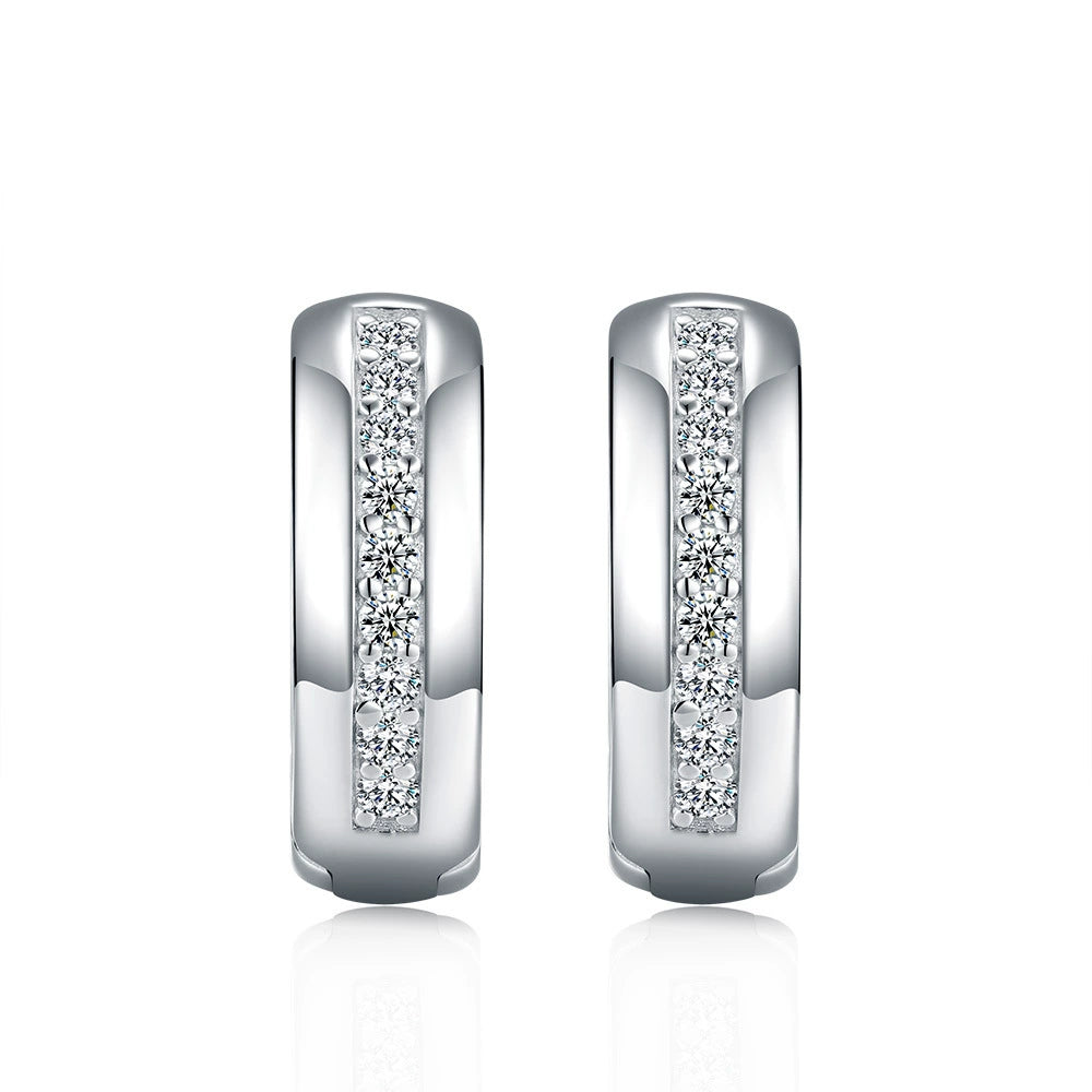Moissanite earrings