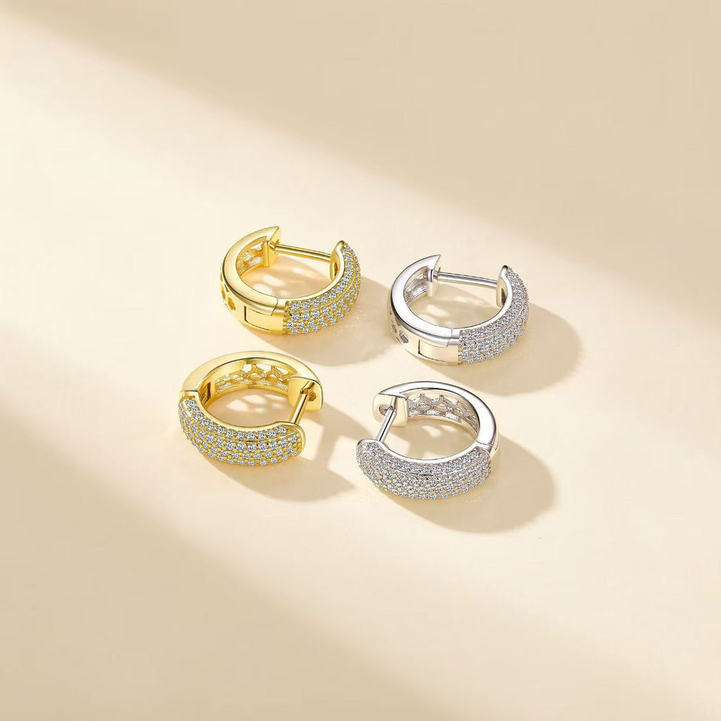 Moissanite earrings