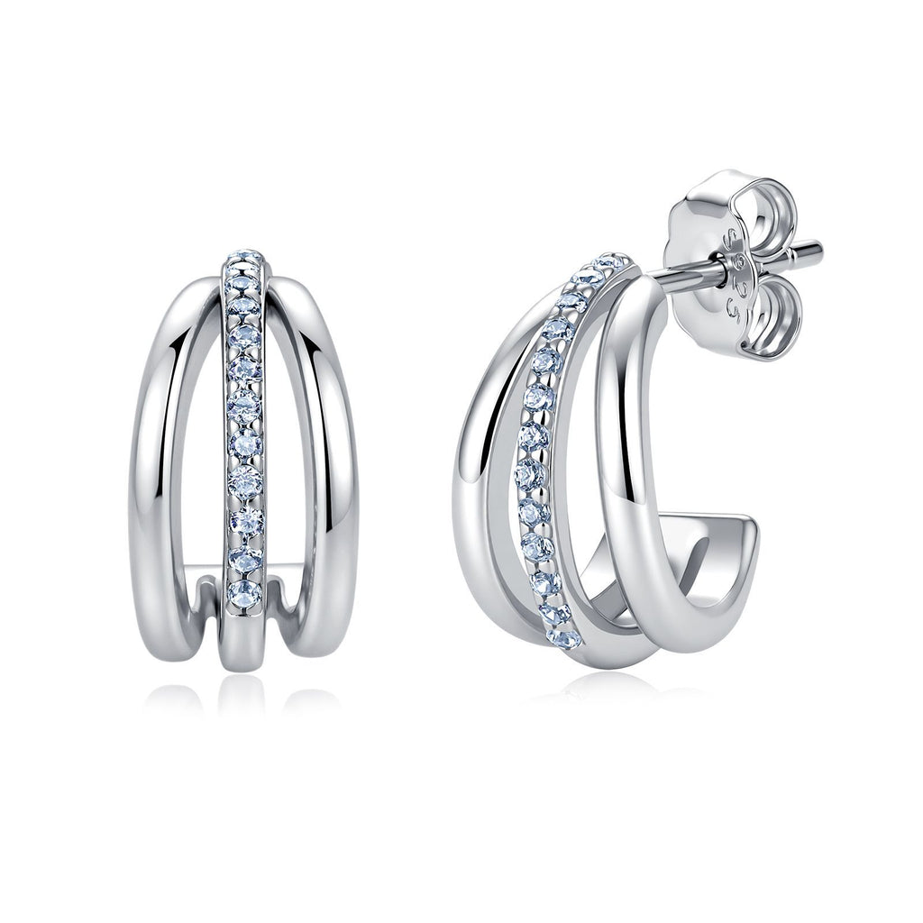 Moissanite earrings